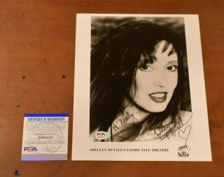 Shelley Duvall Signed 8x10 Faerie Tale Theatre Promo Photo - Psa Authenticated