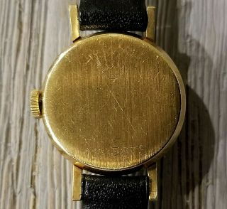 ROLEX VINTAGE 18k Yellow Gold Ladies 1966 Precision 9181 Watch Dial 4