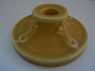 Rookwood Matte Yellow Candle - Holders (1922)