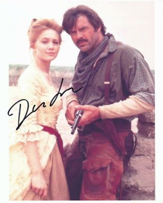 Diane Lane Hand - Signed Lonesome Dove 8x10 Authentic W/ Robert Urich Closeup