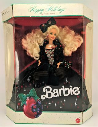 Mattel Happy Holidays Special Edition 1991 Barbie Doll