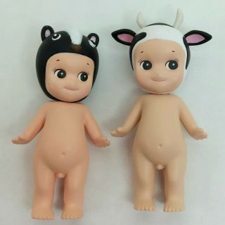 Sonny Angel Baby Doll Toy Figure Figurine Skunk Cow