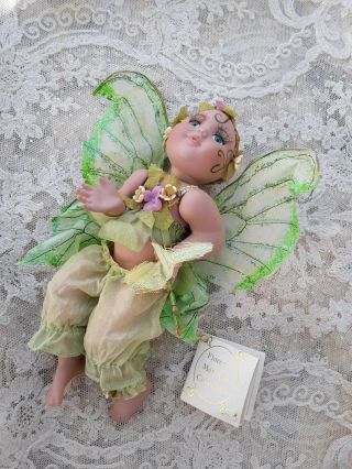 Florence Maranuk Show Stopper Fairy Tish 7 " Doll With Hang Tag