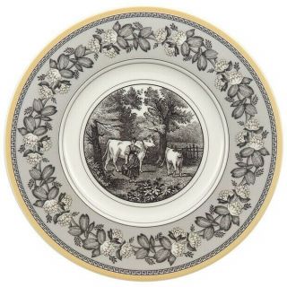 Set Of 2 Villeroy & Boch Audun Ferme Dessert Or Appetizer Plate - 6.  25 " Round