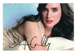 Jennifer Connelly Signed Autographed 4 X 6 Photo Actress B