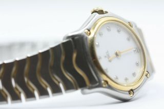 Ladies EBEL Stainless Steel and 18k Yellow Gold and Diamond Watch 4