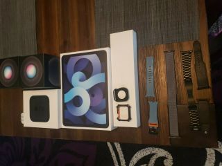 Apple Entertainment Bundle - S 6 Watch,  Homepod Minix2,  Ipad Air 4th Gen,  Appletv