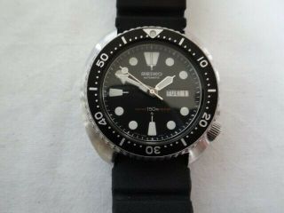Fine Vintage Seiko Turtle 6309 - 7049 Automatic Stainless Steel Diver Watch