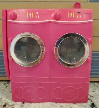 2010 Mattel Barbie Laundry Room Washer And Dryer
