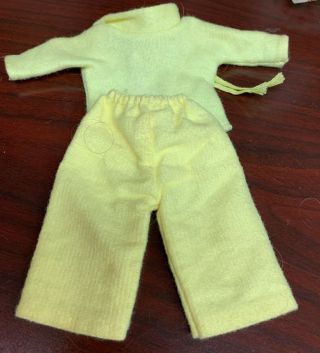 Vintage Vogue Ginny Doll Yellow Knit Outfit Medford Tagged