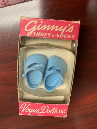 Vintage Vogue Ginny Doll Blue Shoes