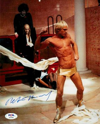 Peter Hinwood Rocky Horror Picture Show Signed 8x10 Psa Ai22055