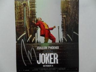 Joaquin Phoenix Joker Signed 8x10 Photo Picture Autographed Pic