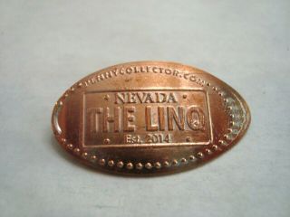 The Linq Hotel & Casino Las Vegas - License Plate - - Elongated Zinc Penny