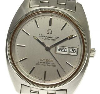 Omega Constellation Wg Bezel Chronometer Day - Date Cal,  1021 Automatic Mens_513525