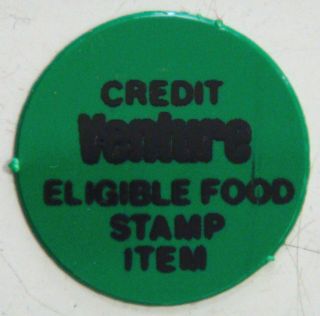 Unusual Thin Food Stamp Token - Venture 5¢ (st.  Louis,  Mo. )