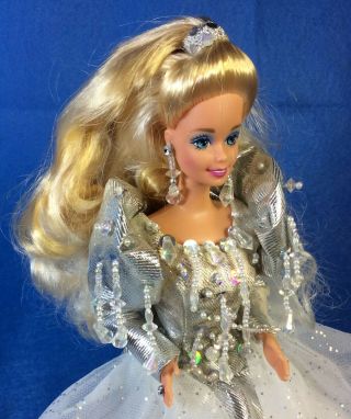Oob Barbie Doll " Happy Holidays " Special Edition 1992 Mattel 1429