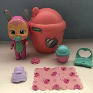 Coney Bunny Cry Babies Magic Tears Mini Doll With House & Accessories