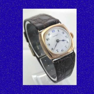 Retro And Vintage 9k Gold Asprey Wrist Watch 1959
