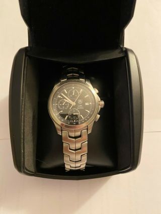 Tag Heuer Link Automatic Model Cjf2110 Stainless Steel Band
