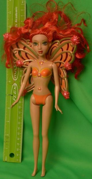 Mattel 2006 Barbie Fairytopia Magic Of The Rainbow Doll Sunburst Fairy
