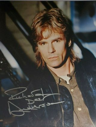 Richard Dean Anderson Hand Signed 8x10 Photo Holo Macgyver