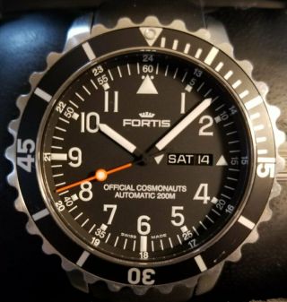 Fortis Official Cosmonauts Day - Date Watch,  B - 42