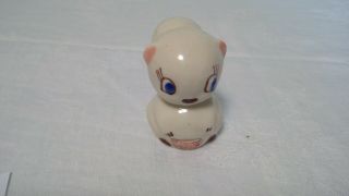 Shawnee Pottery Small Handpainted Squirrel Label 2 3/4 "