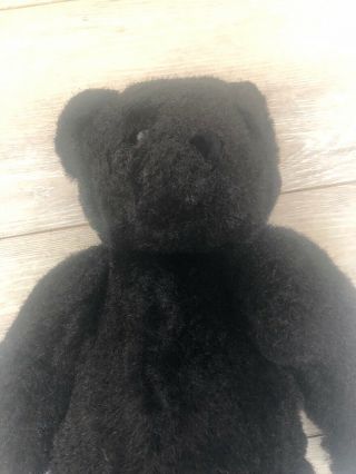 The Vermont Teddy Bear Company Soft Dark Chocolate Brown Jointed Teddy Bear 20” 2