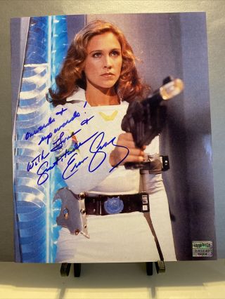 Erin Gray Signed Autograph 8x10 Photo Wilma Deering Buck Rogers 25th Century Hot