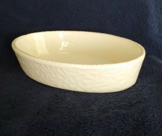 Stangl Pottery Cookrite Ovenware Oval Casserole Dish 11 " Hand Crafted Nj