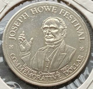 1980 Halifax Nova Scotia Trade Dollar $1 Token - Joseph Howe Festival