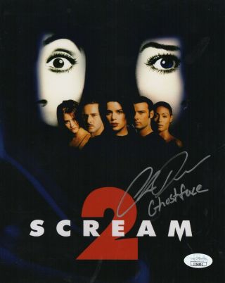 Chris Durand Autograph Signed 8x10 Photo - Scream 2 " Ghostface " (jsa)