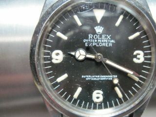 Mid 60s Explorer 1016 Mens Watch With Replaced Dial