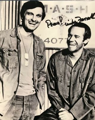 Mike Farrell Hand Signed 8x10 Photo Actor Autographed Mash Tv Star Rare Tv Show