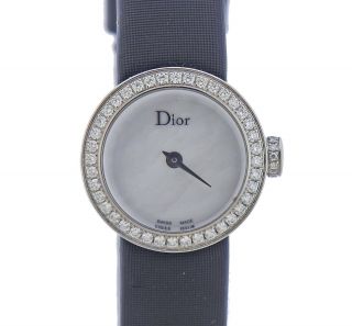 La Mini de Dior Diamond Mother of Pearl Mini Ladies Watch CD040110A001 $3900 2
