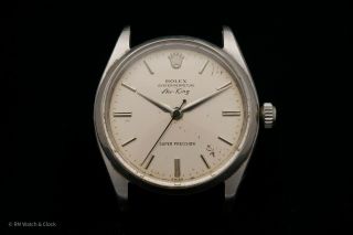Vintage Rolex Air King Oyster Perpetual Stainless Steel Case,  Dial,  & Hands