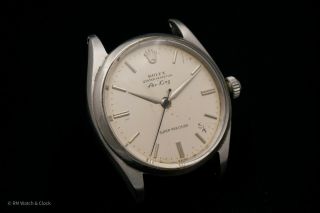 Vintage Rolex Air King Oyster Perpetual Stainless Steel Case,  Dial,  & Hands 3