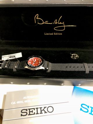 Seiko 5 Prospex Brian May Queen Limited Edition Watch SRPE83K1 2