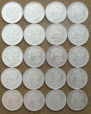 Roll 1879 - O Morgan Silver Dollars.  Ch/gem Bu