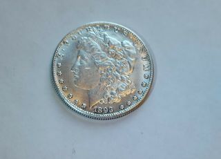 1893 - S Morgan Silver Dollar Very Fine Key Date Eye Appeal