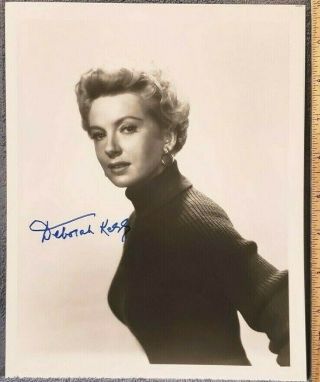 Deborah Kerr Actress Hand Signed 8x10 Autographed Fan Photo W King And I