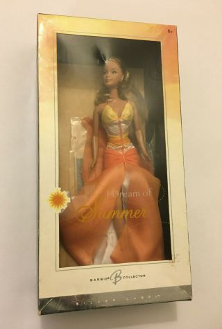 2006 I Dream Of Summer Barbie Collector Doll Silver Label Dream Seasons