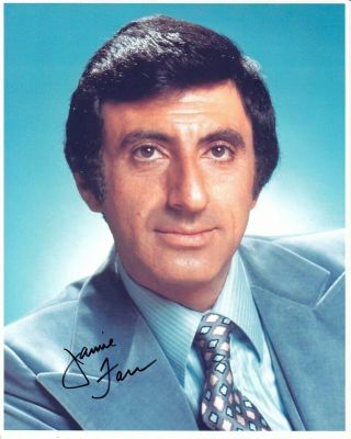Jamie Farr Hand - Signed Young Color Portrait 8x10 Authentic W/ Star Of 