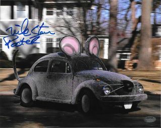 Mike Starr Signed Uncle Buck 8x10 Photo Pooter The Clown Rat Car Schwartz