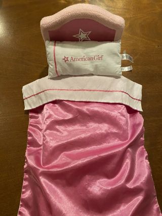 ⭐️⭐️⭐️american Girl Doll Fold - Up Bed Pink Star Special Hotel Edition