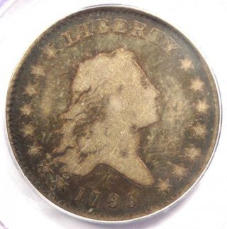 1795 Flowing Hair Half Dollar 50c Coin O - 115 R5 - Pcgs Vg8 - $1,  600 Value