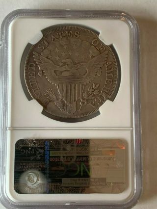 1799/8 $1 Draped Bust Dollar - NGC graded VF DETAILS REPAIRED 4