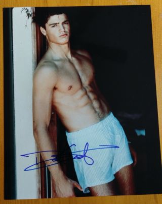 David Charvet - Autographed Signed Shirtless Photograph - Baywatch