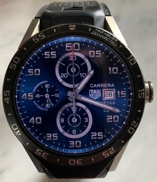 Tag Heuer Connected Titan (sar8a80 Ft6045) Box,  Papers,  Charger,  Complete Set
